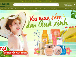 Website bán hàng mỹ phẩm 16
