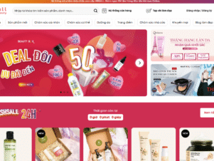 Website bán hàng mỹ phẩm 17