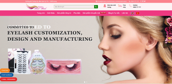 website bán hàng bàn phụ kiện lông my giả 2