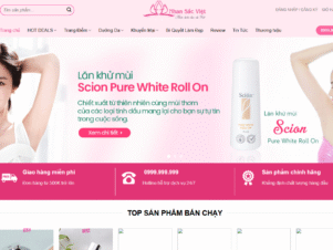 Website bán hàng mỹ phẩm 25