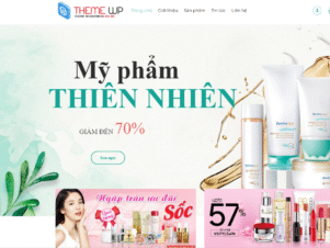 Website bán hàng mỹ phẩm 27