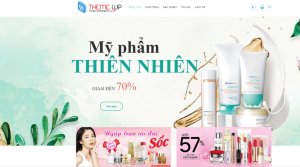 Website bán hàng mỹ phẩm 27