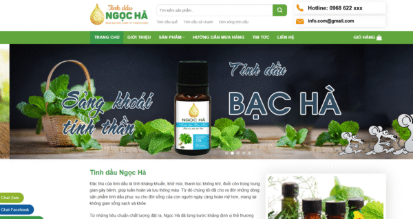 Website bán hàng mỹ phẩm 31