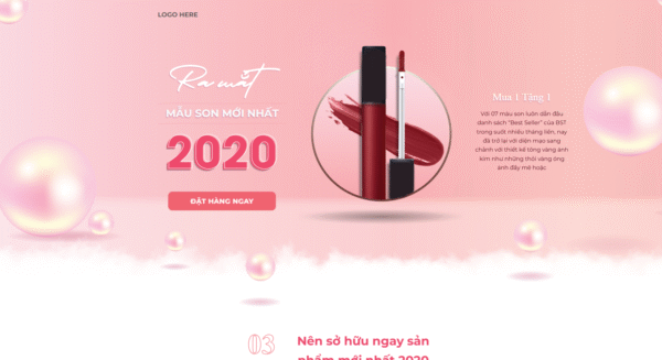 Website bán hàng son mỹ phẩm 35