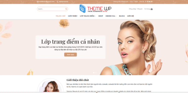 Website bán hàng mỹ phẩm 43