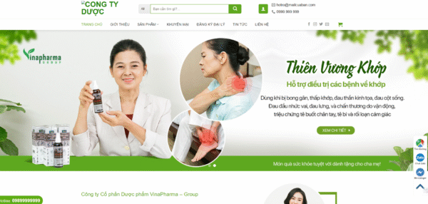 Website bán hàng mỹ phẩm 44
