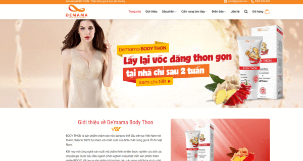 Website bán hàng mỹ phẩm 49