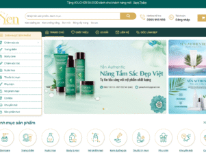 website bán mỹ phẩm 5