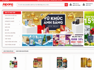 website bán hàng nội địa địa Nhật