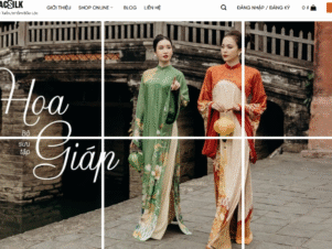 website bán hàng thời trang áo dài 20
