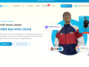 Website bán hàng thời trang 22