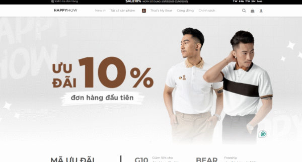 Website bán hàng thời trang nam 29