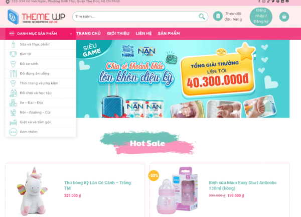 website thời trang trẻ em 2