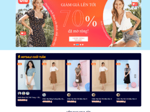 website bán hàng thời trang 9