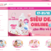 website bán hàng thời trang mẹ và bé 4
